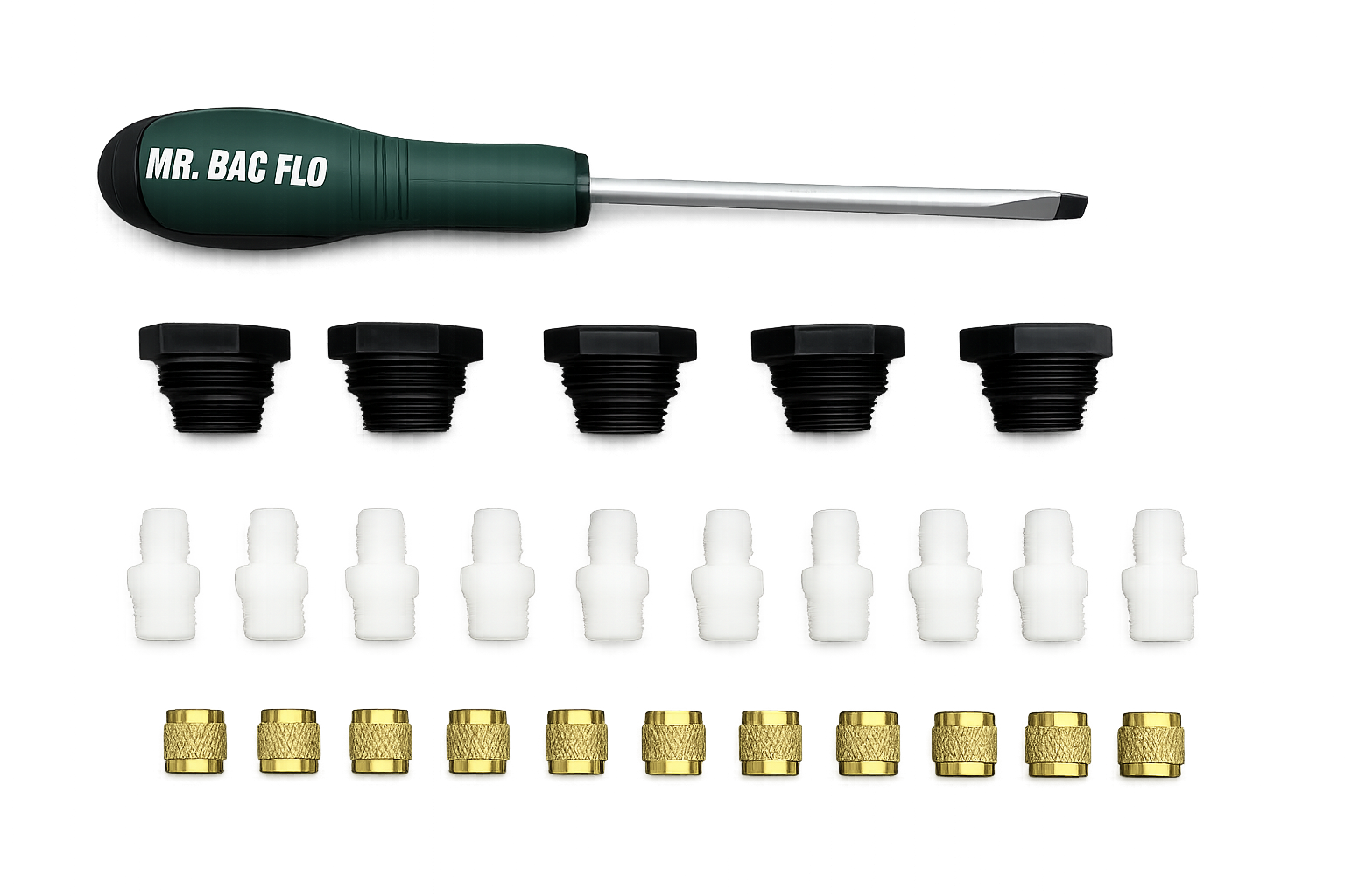 Ms. Bac Flo 3 Valve Backflow Test Kit with Fittings and Bushings